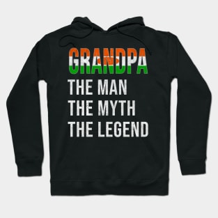 Grand Father Nigerien Grandpa The Man The Myth The Legend - Gift for Nigerien Dad With Roots From  Niger Hoodie